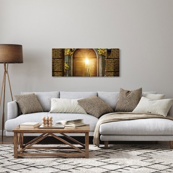 Slika - Vrata u šumi (120x50 cm)