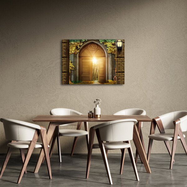 Slika - Vrata u šumi (70x50 cm)