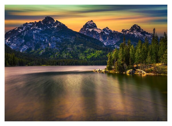 Slika - Nacionalni park Grand Teton (70x50 cm)