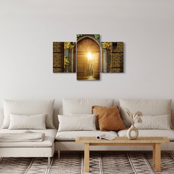 Slika - Vrata u šumi (90x60 cm)