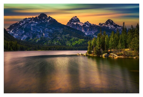Slika - Nacionalni park Grand Teton (90x60 cm)
