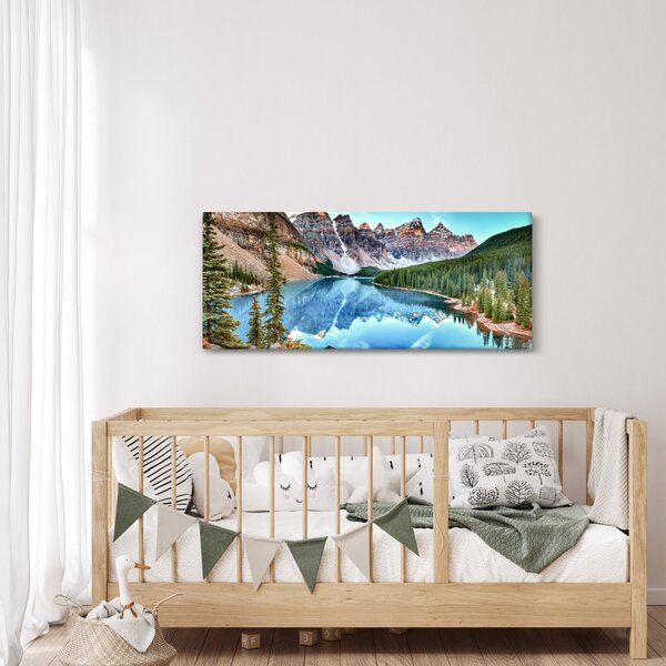 Slika - Jezero Moraine (120x50 cm)