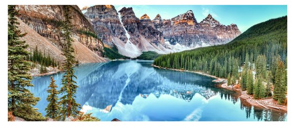 Slika - Jezero Moraine (120x50 cm)