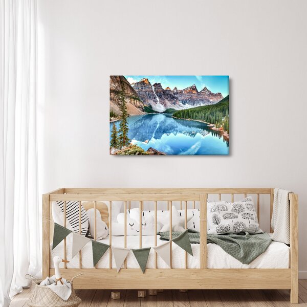Slika - Jezero Moraine (90x60 cm)