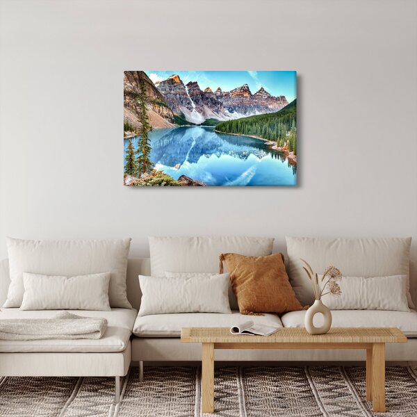 Slika - Jezero Moraine (90x60 cm)