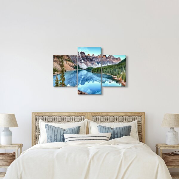 Slika - Jezero Moraine (90x60 cm)