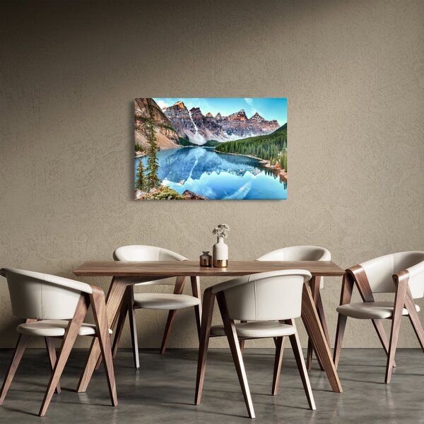 Slika - Jezero Moraine (90x60 cm)