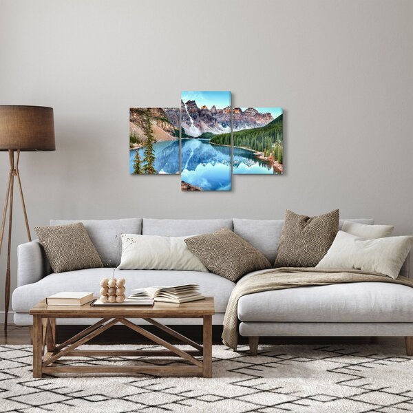 Slika - Jezero Moraine (90x60 cm)