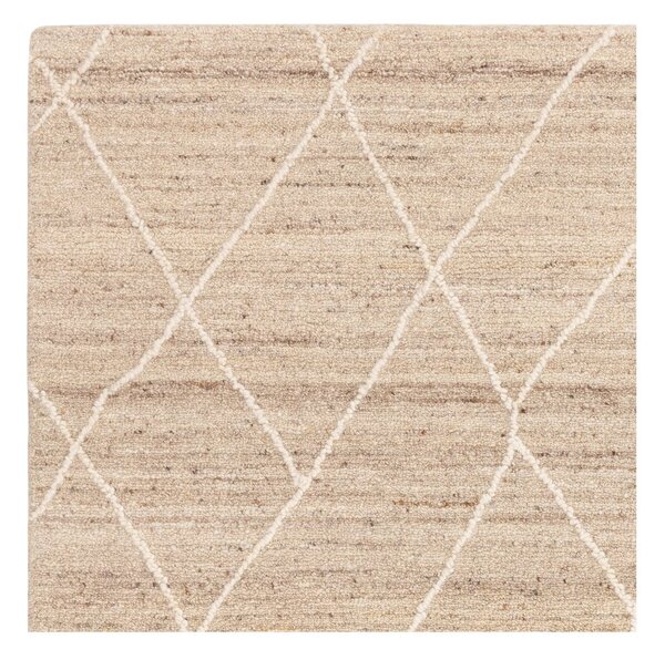 Vunen tepih u prirodnoj boji 160x230 cm Noah – Asiatic Carpets