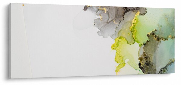 Slika - Apstraktna umjetnost u tinti (120x50 cm)