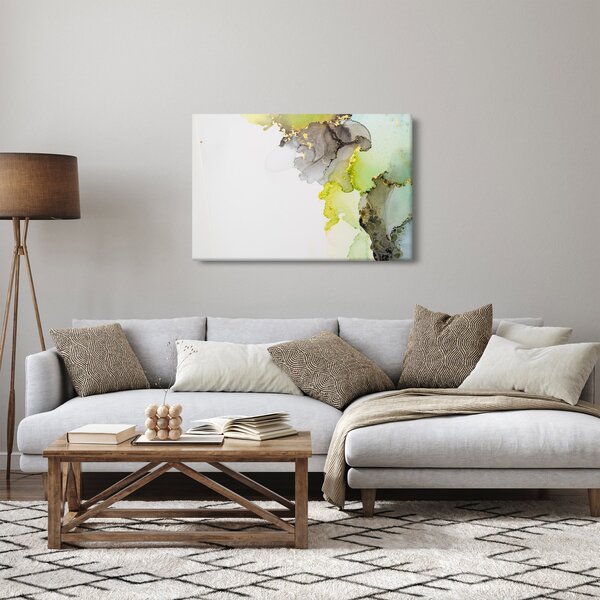 Slika - Apstraktna umjetnost u tinti (90x60 cm)