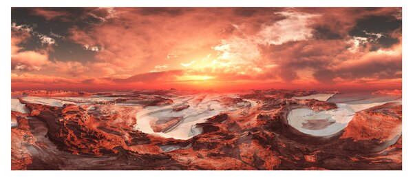Slika - Mars (120x50 cm)