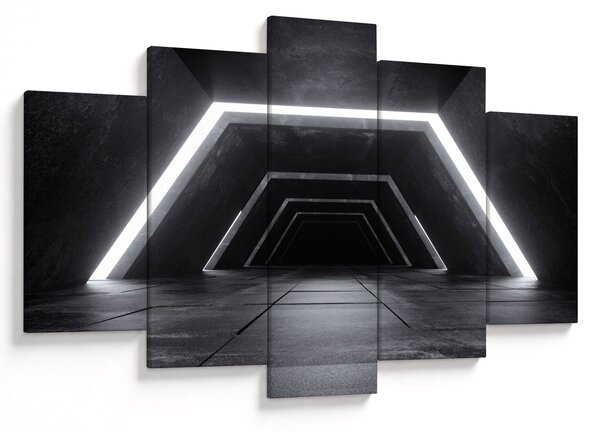 Slika - Futuristički tunel (150x105 cm)