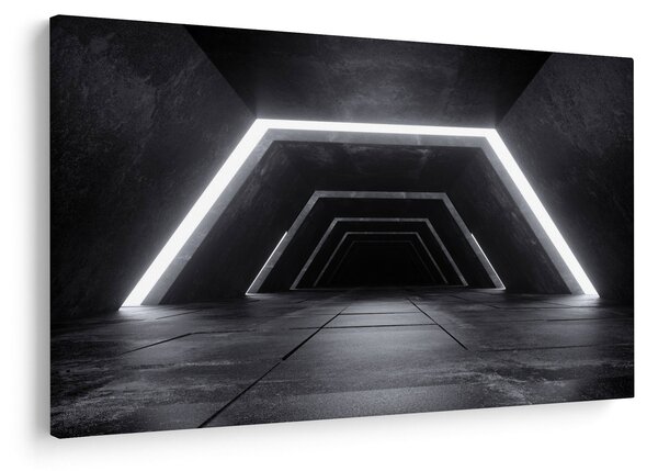 Slika - Futuristički tunel (90x60 cm)