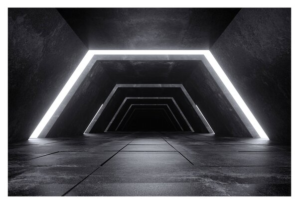 Slika - Futuristički tunel (90x60 cm)