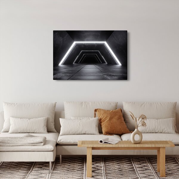 Slika - Futuristički tunel (90x60 cm)