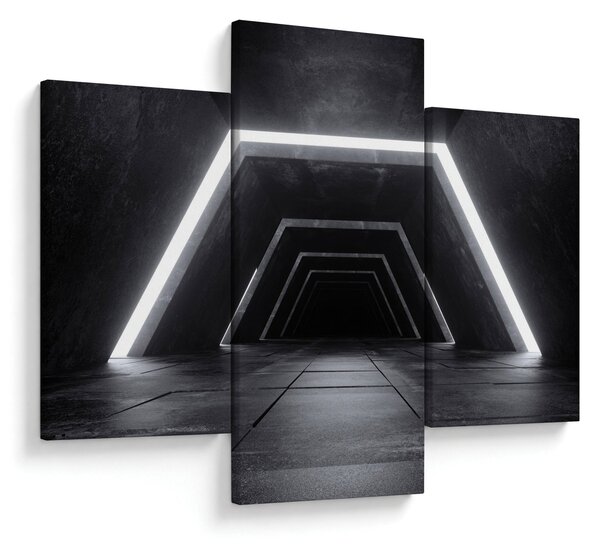 Slika - Futuristički tunel (90x60 cm)