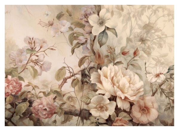 Slika - Vintage slika ptica (70x50 cm)