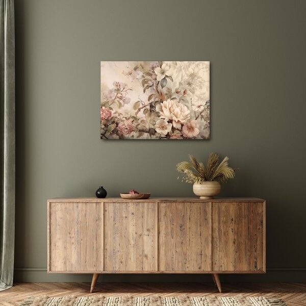 Slika - Vintage slika ptica (70x50 cm)