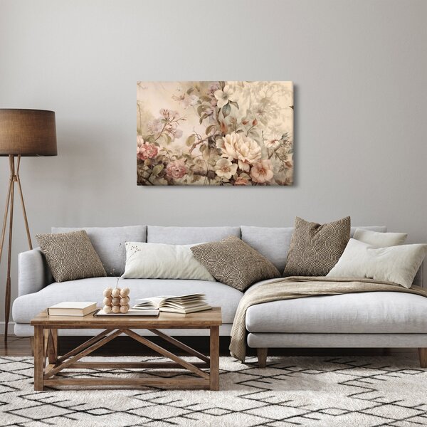 Slika - Vintage slika ptica (90x60 cm)