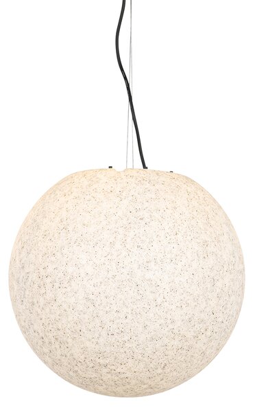 Pametna vanjska svjetiljka siva 45 cm IP65 uključujući LED - Nura