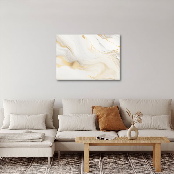 Slika - Apstrakcija s dekorom (70x50 cm)