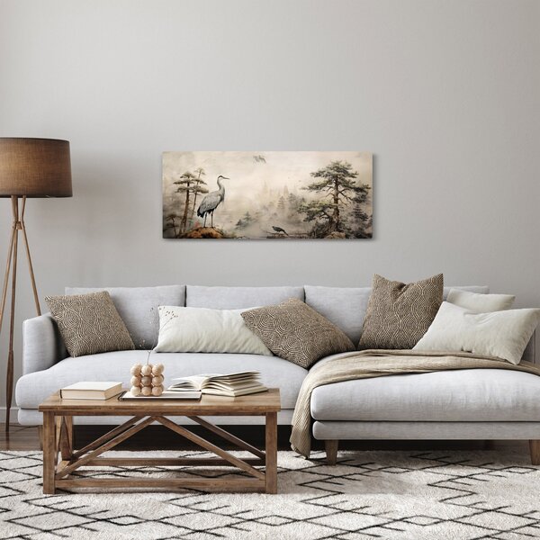 Slika - Crtani krajolik (120x50 cm)