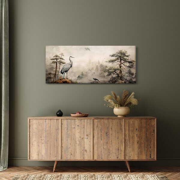 Slika - Crtani krajolik (120x50 cm)