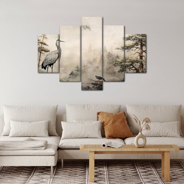 Slika - Crtani krajolik (150x105 cm)