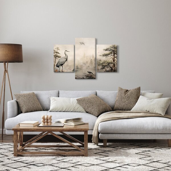Slika - Crtani krajolik (90x60 cm)