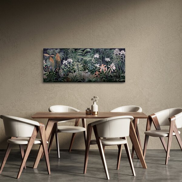 Slika - Slikani uzorak džungle (120x50 cm)