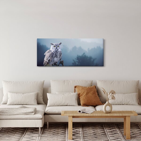 Slika - Snježna sova (120x50 cm)