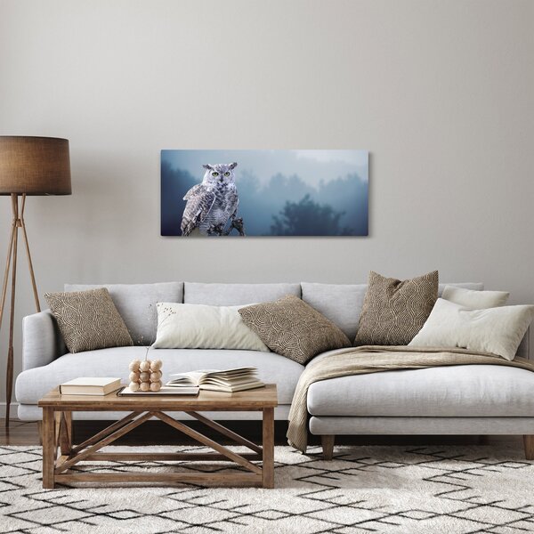 Slika - Snježna sova (120x50 cm)