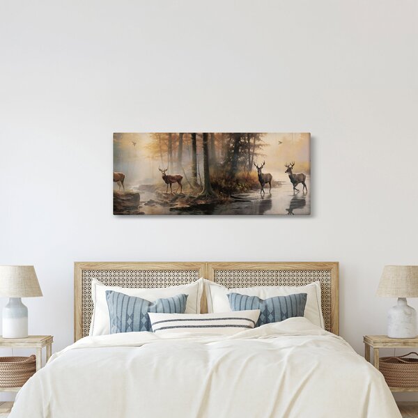Slika - Vintage slika divljih životinja (120x50 cm)