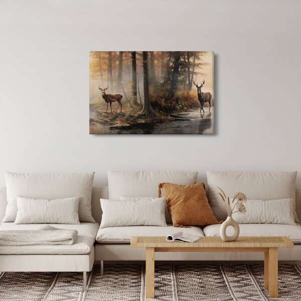 Slika - Vintage slika divljih životinja (90x60 cm)