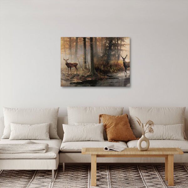 Slika - Vintage slika divljih životinja (70x50 cm)