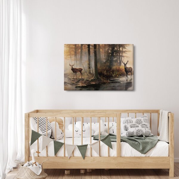 Slika - Vintage slika divljih životinja (90x60 cm)