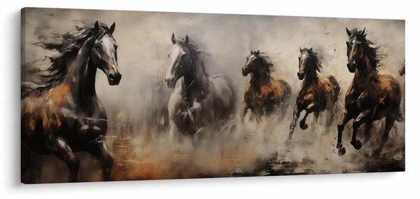 Slika - Uljana slika konja (120x50 cm)
