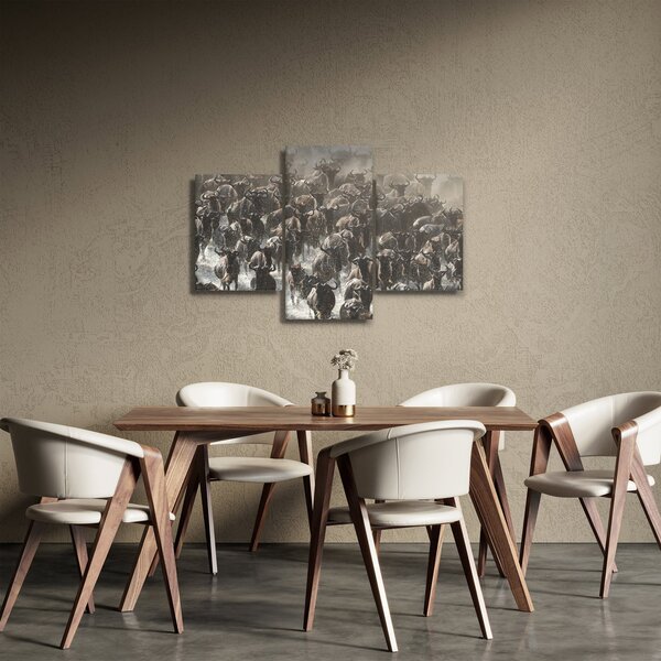 Slika - Krdo gnuova (90x60 cm)