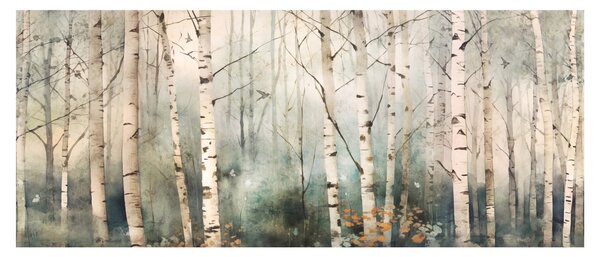 Slika - Crtanje uzorka šume (120x50 cm)