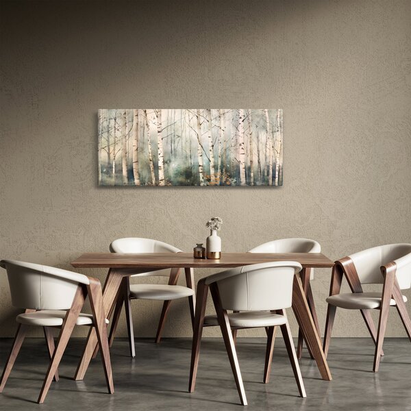 Slika - Crtanje uzorka šume (120x50 cm)