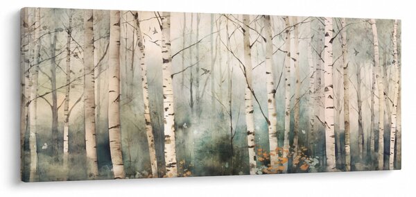 Slika - Crtanje uzorka šume (120x50 cm)