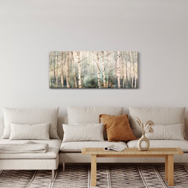 Slika - Crtanje uzorka šume (120x50 cm)