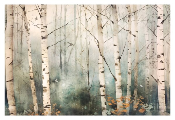 Slika - Crtanje uzorka šume (90x60 cm)