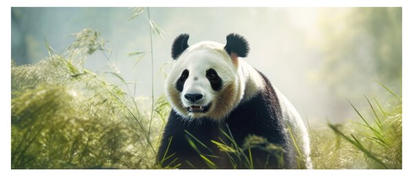 Slika - Panda (120x50 cm)