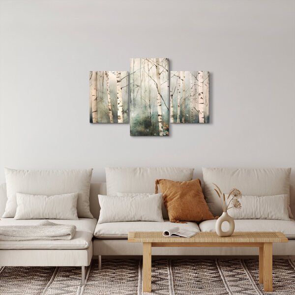 Slika - Crtanje uzorka šume (90x60 cm)