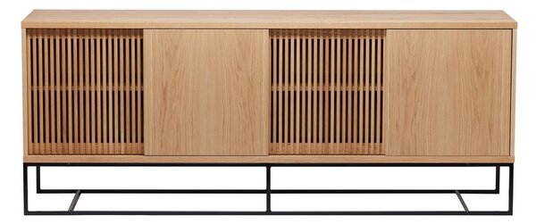 Niska komoda u dekoru hrasta 188x75 cm Ende - Woodman