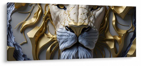 Slika - Lavlja glava (120x50 cm)