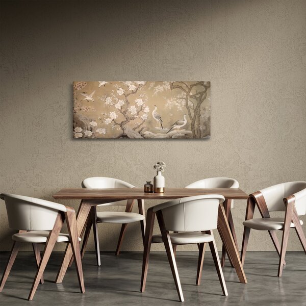Slika - Crtani japanski pejzaž (120x50 cm)