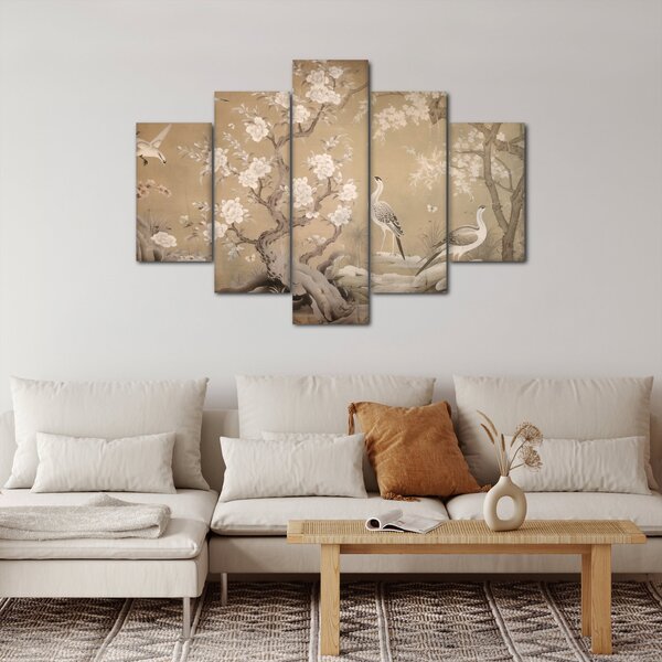 Slika - Crtani japanski pejzaž (150x105 cm)